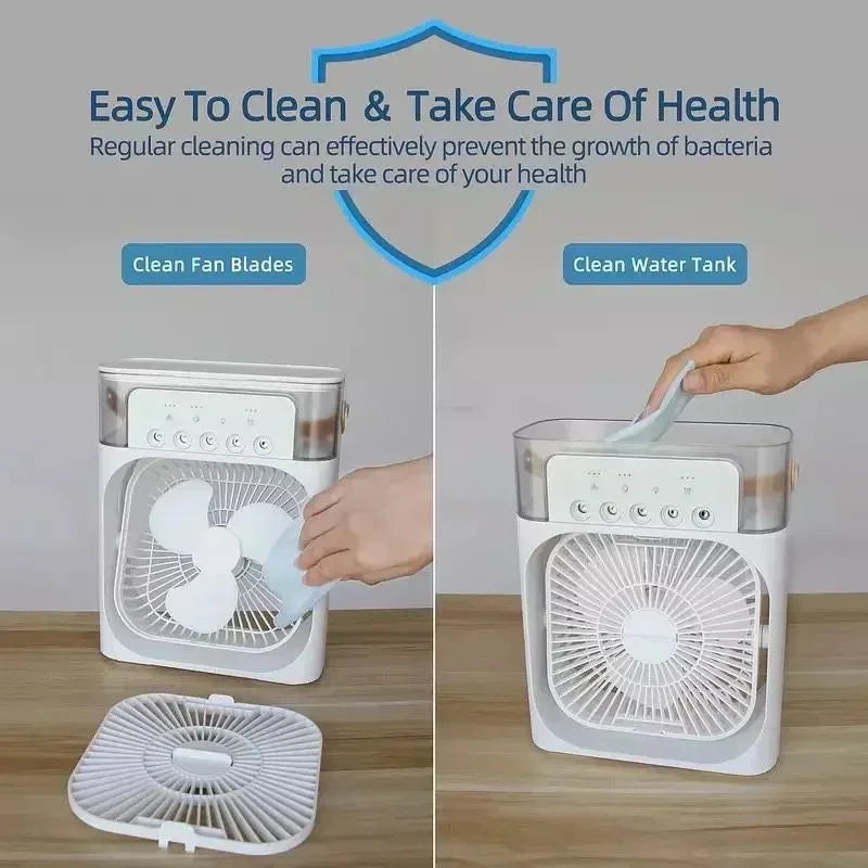 3-in-1 Air Cooler | Humidifier + Fan + Purifier β Stay Cool Anywhere!