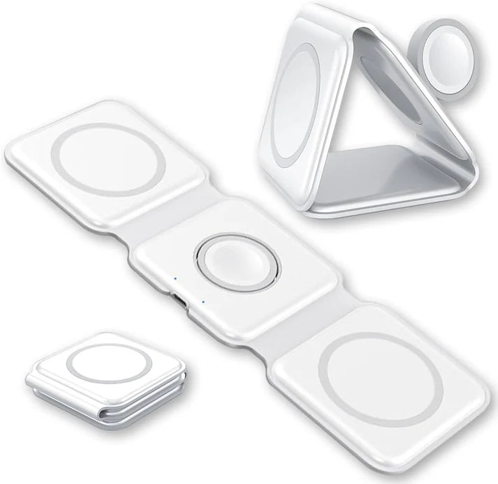 ⚡ 3-in-1 Wireless Charging Pad – Power Simplified