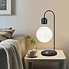 2-in-1 Magnetic Levitating 3D Floating Moon Lamp with 15W Wireless Charger