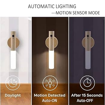Cordless Motion Sensor Night Light