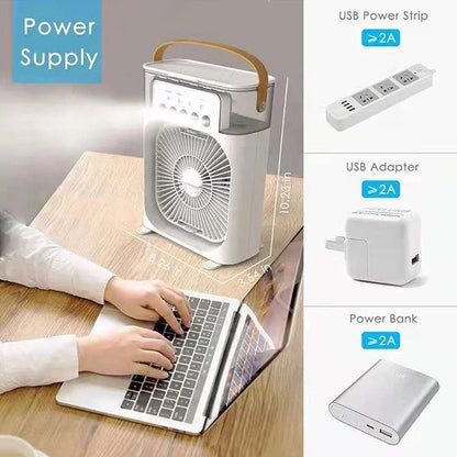3-in-1 Air Cooler | Humidifier + Fan + Purifier – Stay Cool Anywhere!