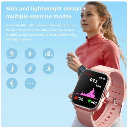 A58 Smart Watch + Luxury Watch & Jewelry – Couple Set