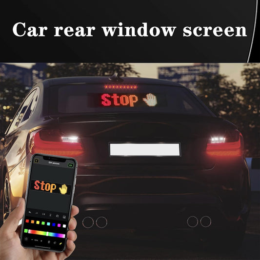 LED Display Screen for Car Taxi – Soft Screen, 92×374mm