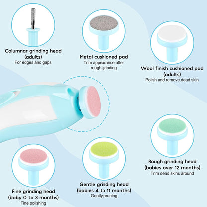 Electric Baby Nail Trimmer | Safe & Painless Grooming