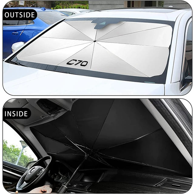 Car Windshield Sunshade Foldable Front Window Cover