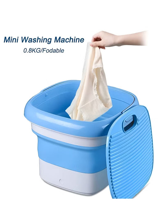 Mini Folding Portable Washing Machine – Travel & Small Laundry Solution