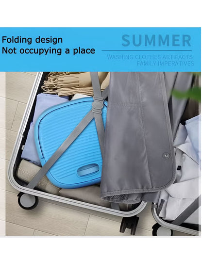 Mini Folding Portable Washing Machine – Travel & Small Laundry Solution