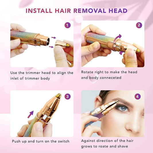 Rechargeable Eyebrow Trimmer